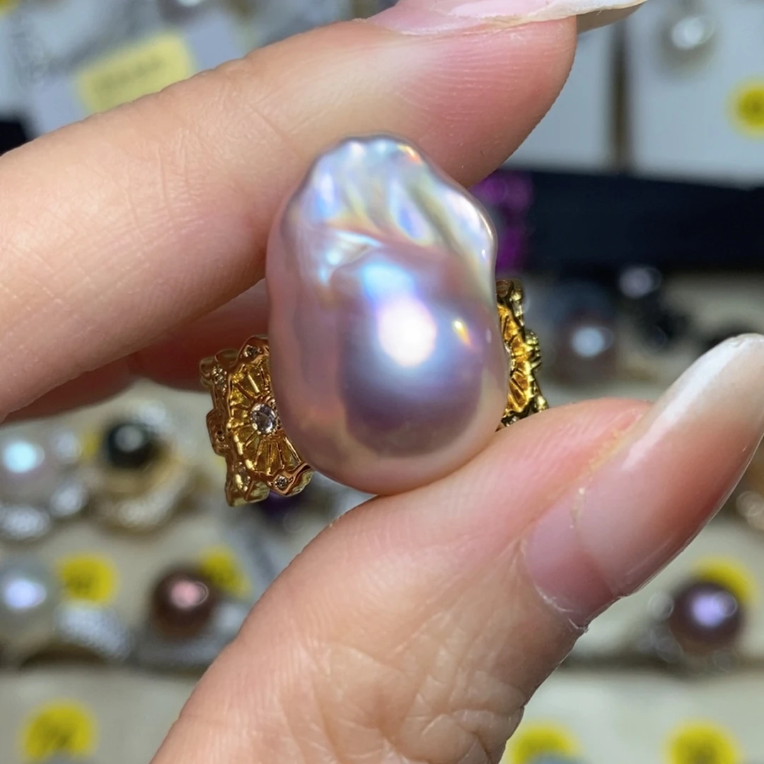 淡水珍珠珠宝奇石未镶嵌