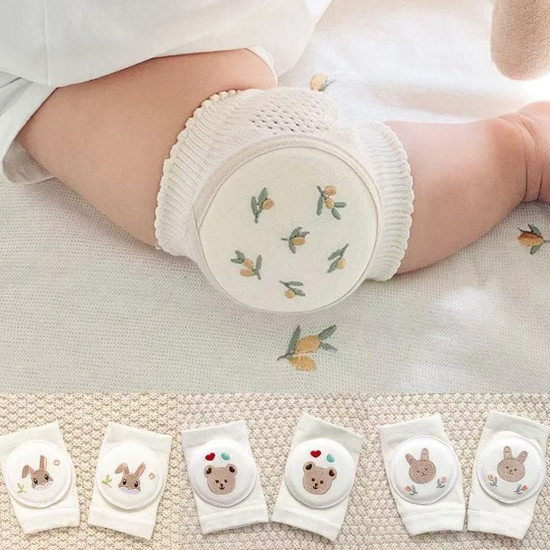 宝宝护膝婴儿爬行膝盖儿童夏季薄款护膝防摔婴童学步保护神器kkk