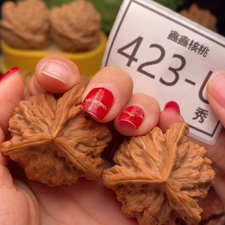 桃核把件盘山奔38……