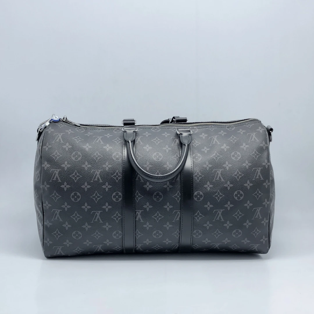99新 LouisVuitton/路易威登 黑老花旅行袋/3134号 45寸