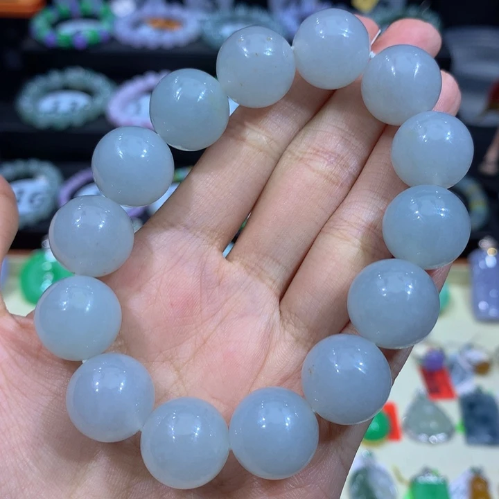 翡翠未镶嵌手链翡翠15