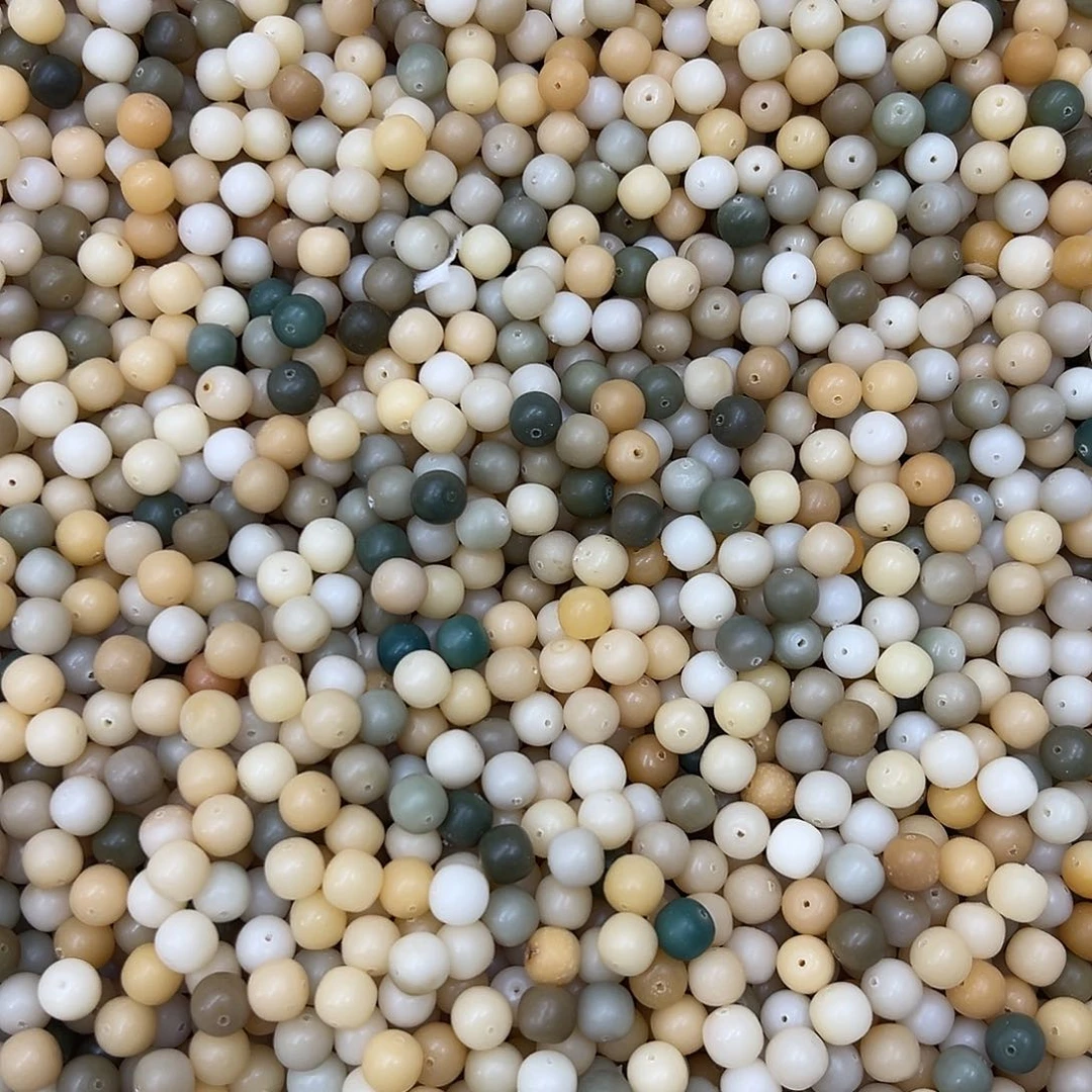 菩提根/象牙果手串11毛胚120颗