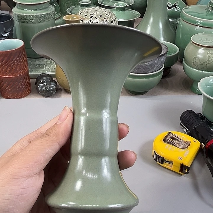 龙泉青瓷【品茗轩】微瑕