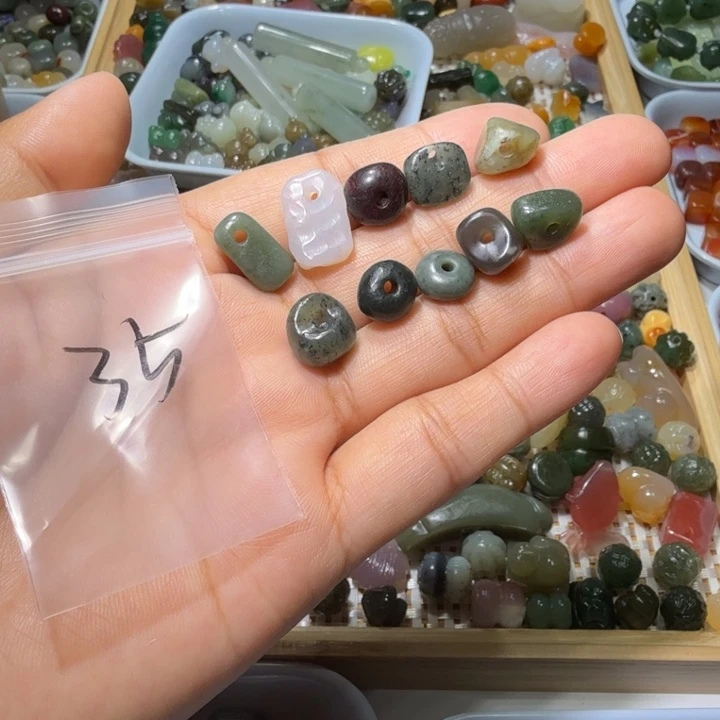 和田玉未镶嵌珠宝半成品
