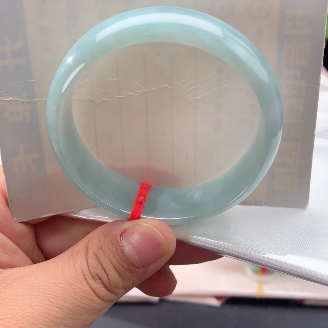 翡翠未镶嵌手镯纯天然