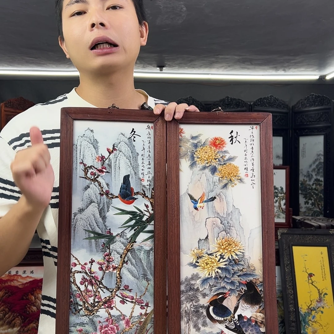 瓷片景德镇瓷板画