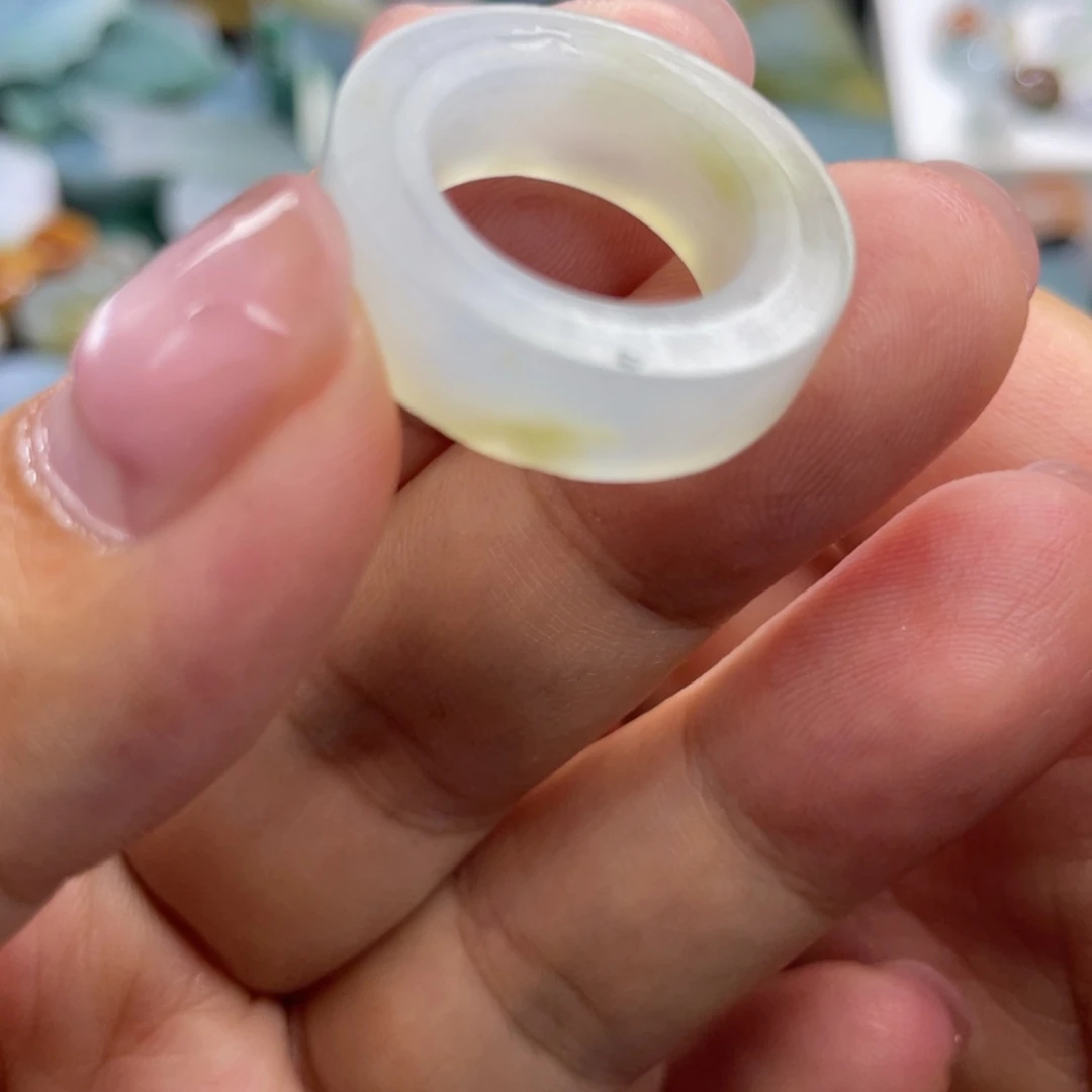 【闪购商品】定制翡翠未镶嵌天然翡翠10-16冰胶微瑕漏