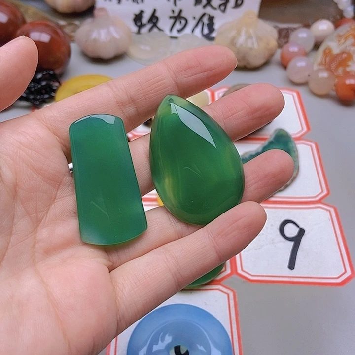 【闪购商品】未镶嵌玛瑙/玉髓珠宝半成品启*¥