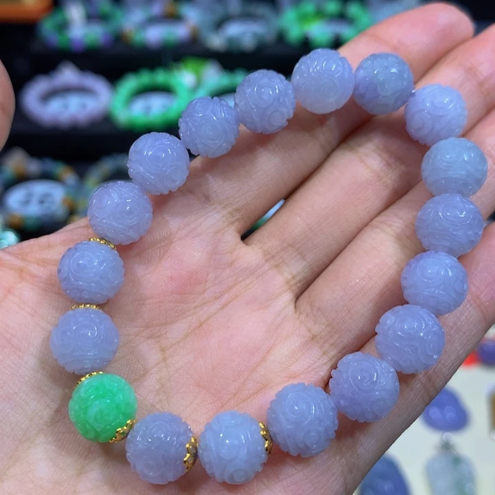 翡翠未镶嵌手链翡翠10