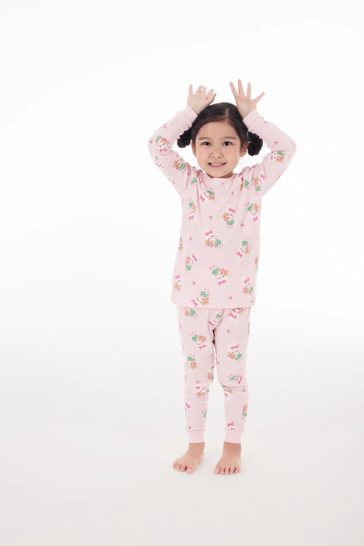 韩国kids中小童家居服纯棉A类套装