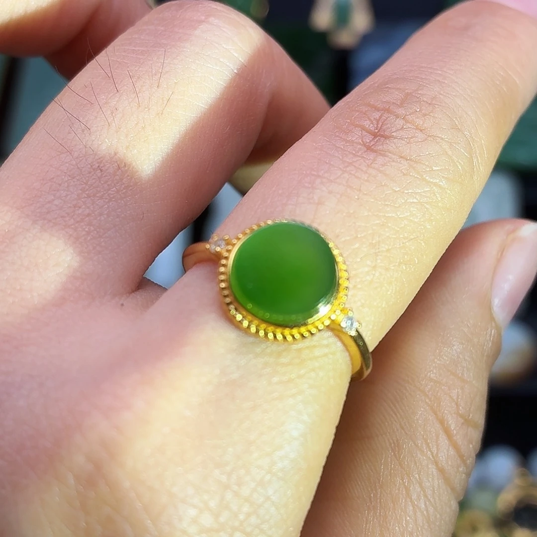 和田玉银S925镶嵌颈饰