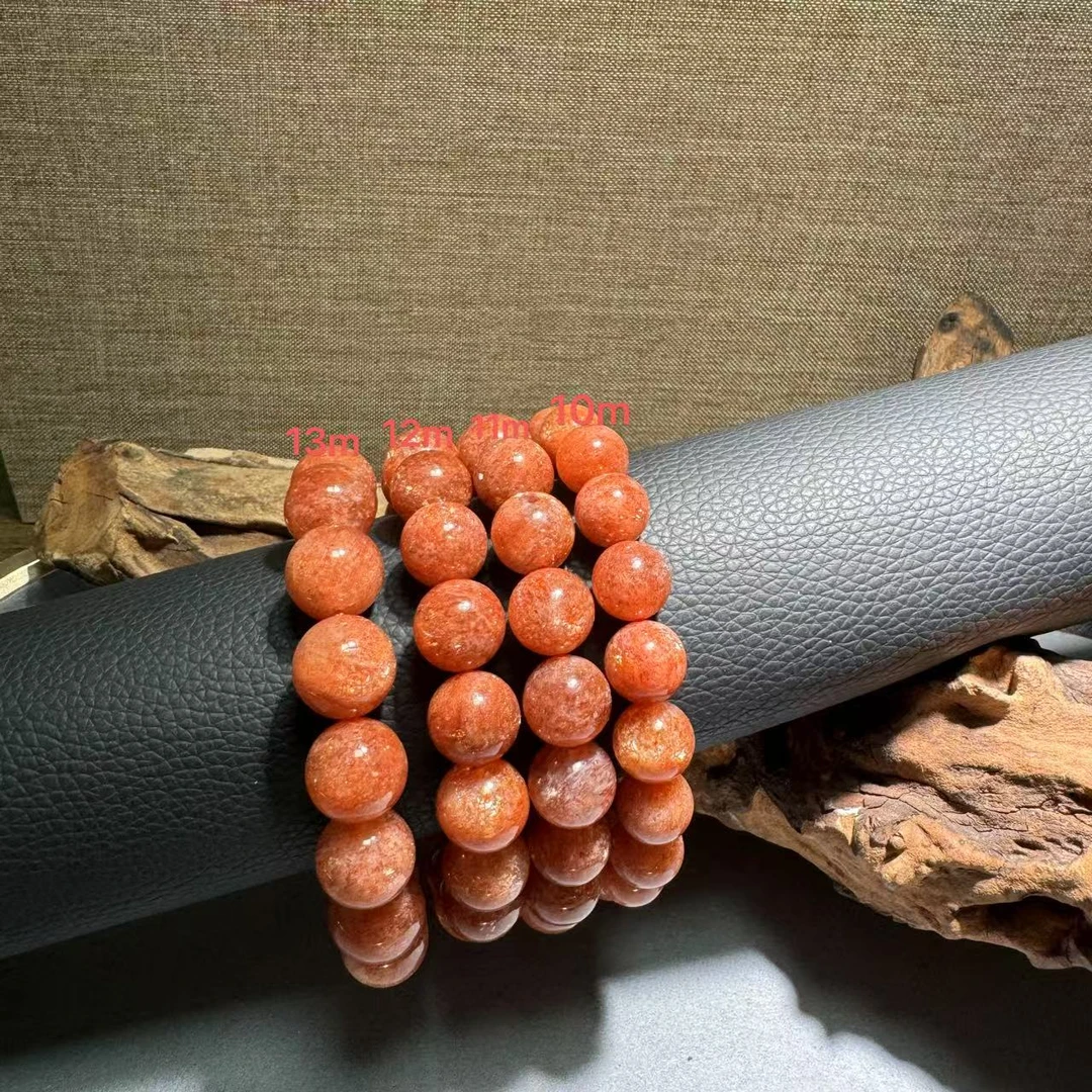 【爱上珠宝】Z43 高货太阳石手串 多样性发其一