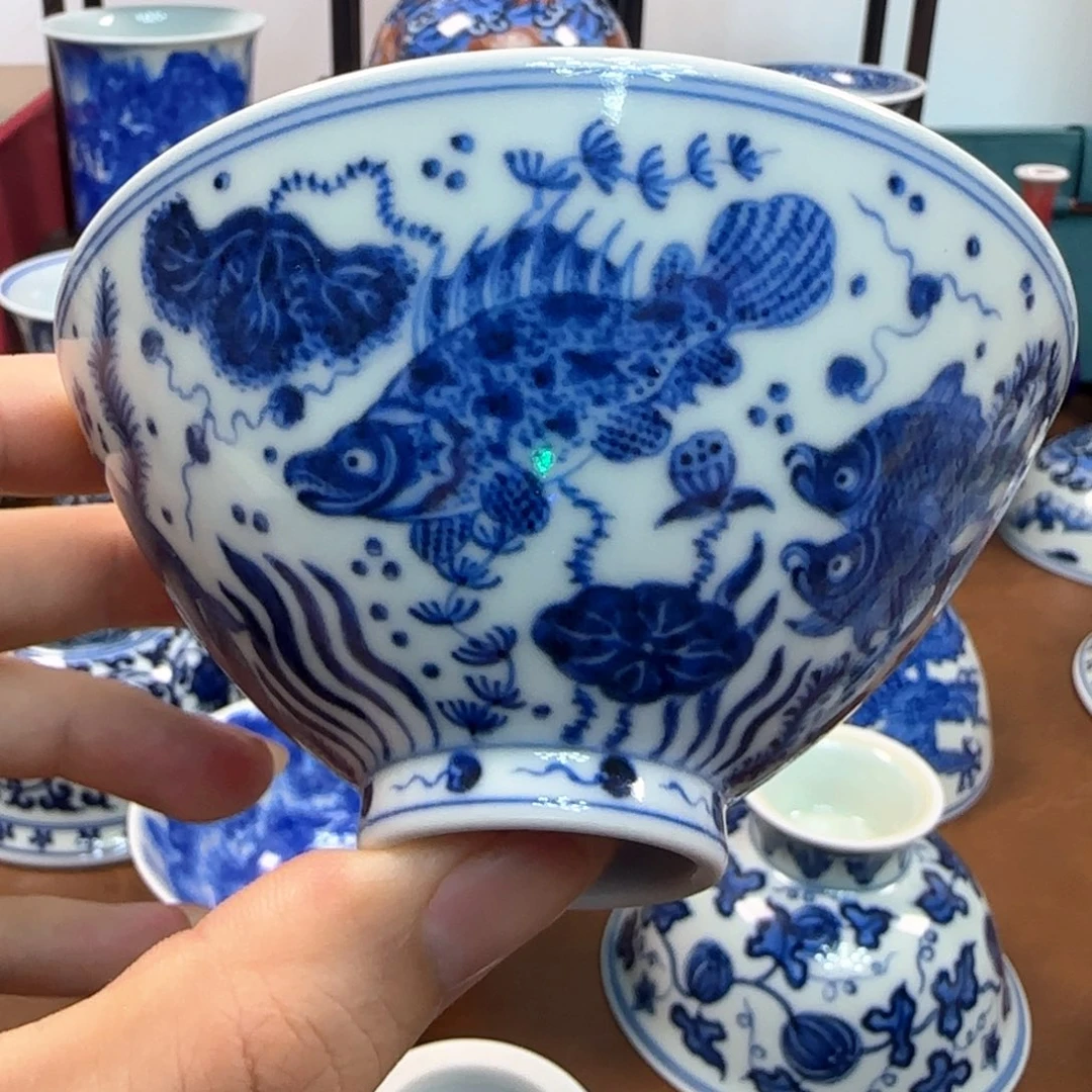 杯子景德镇纯手工陶瓷杯11111