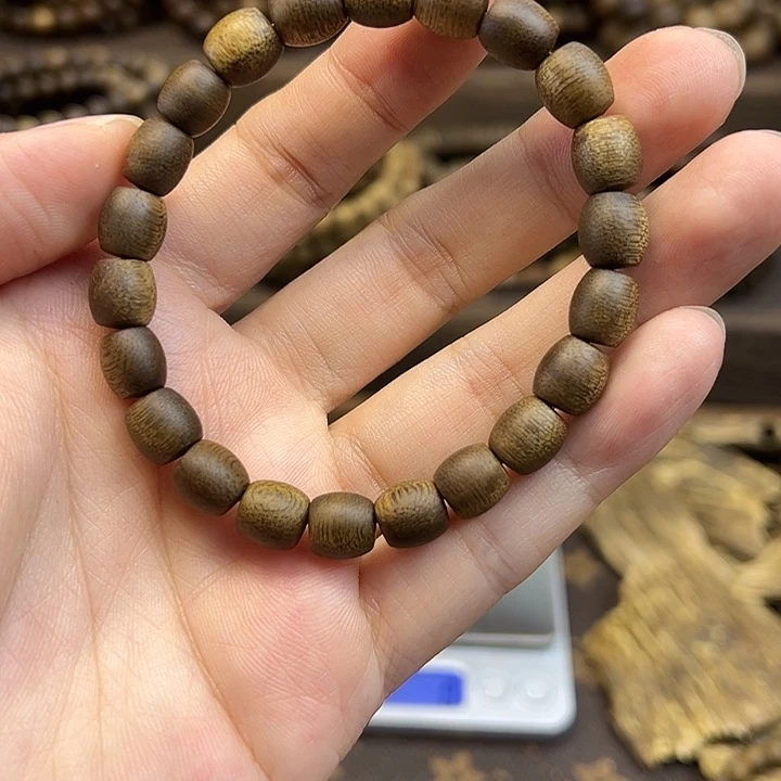 沉香碎屑沉香08鼓珠单圈7