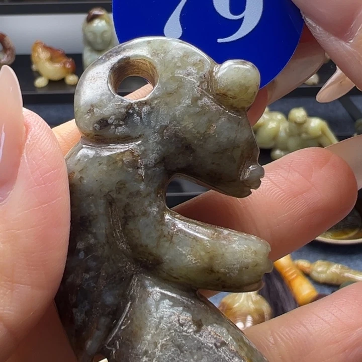 和田玉（糖玉）未镶嵌挂件