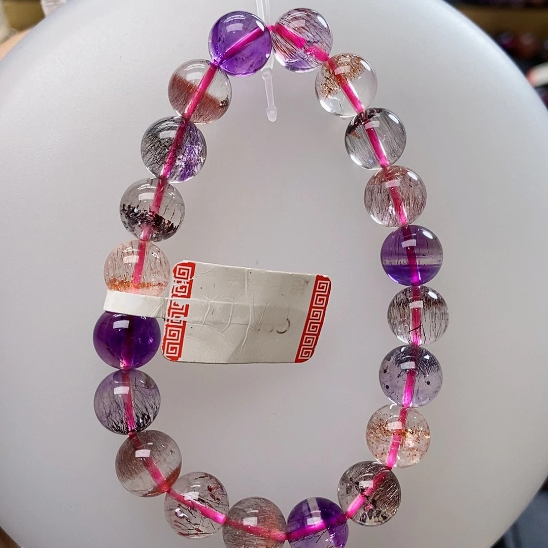 未镶嵌手链水晶9.9超七