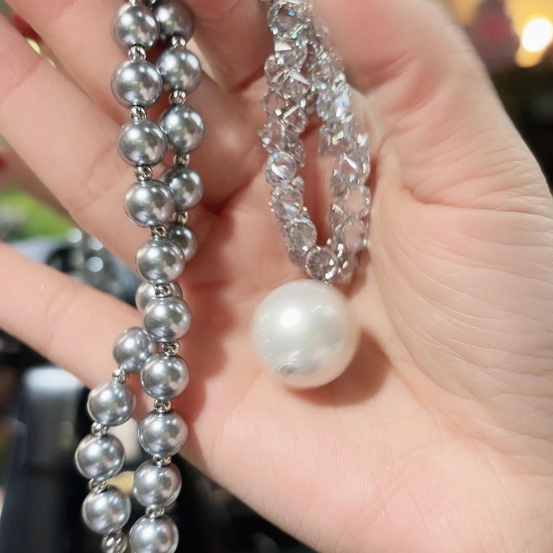 琉璃纯铜合金项链