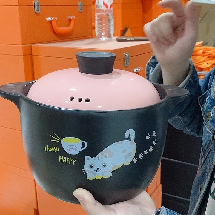 白瓷砂锅4寸一个装