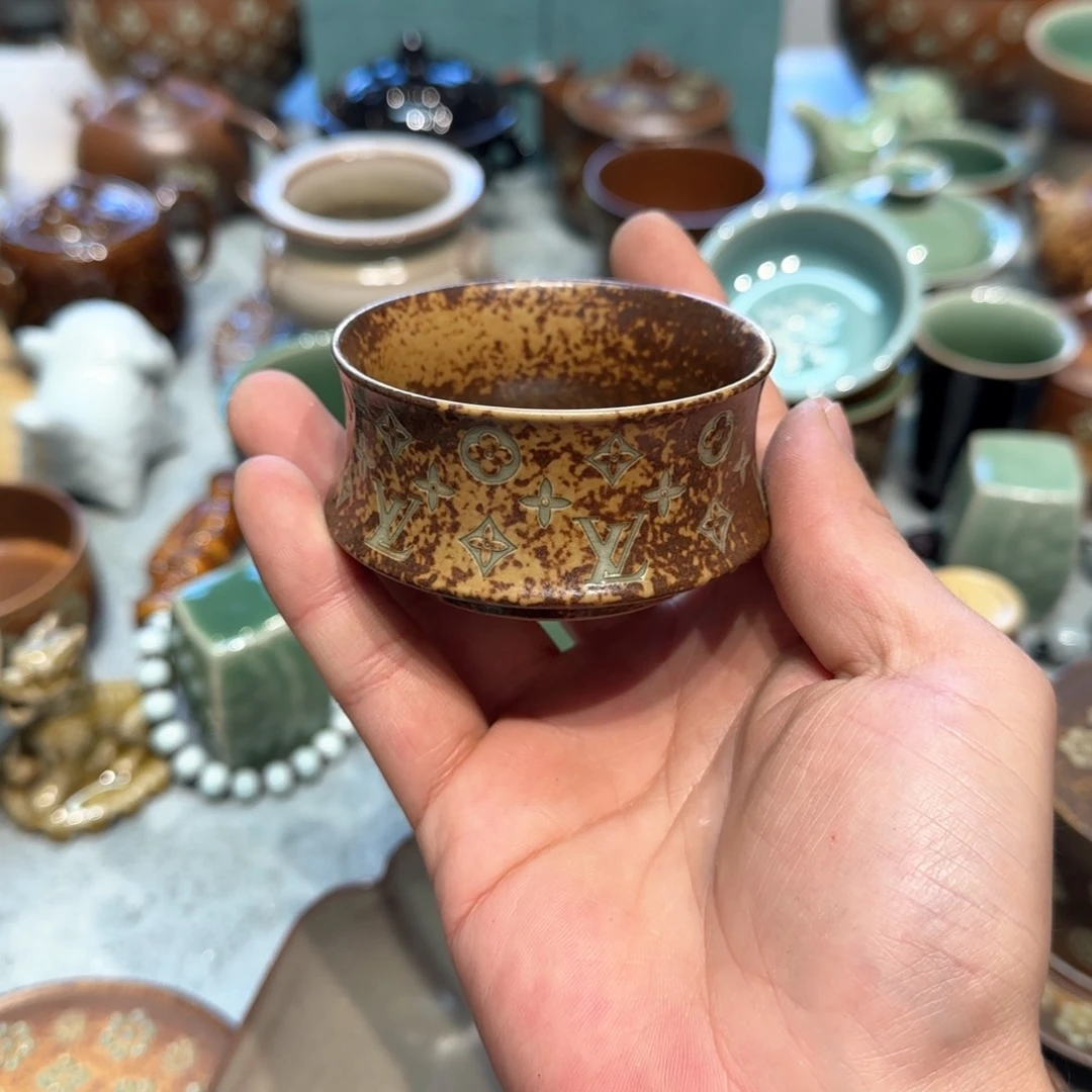 小金茶具青瓷茶器