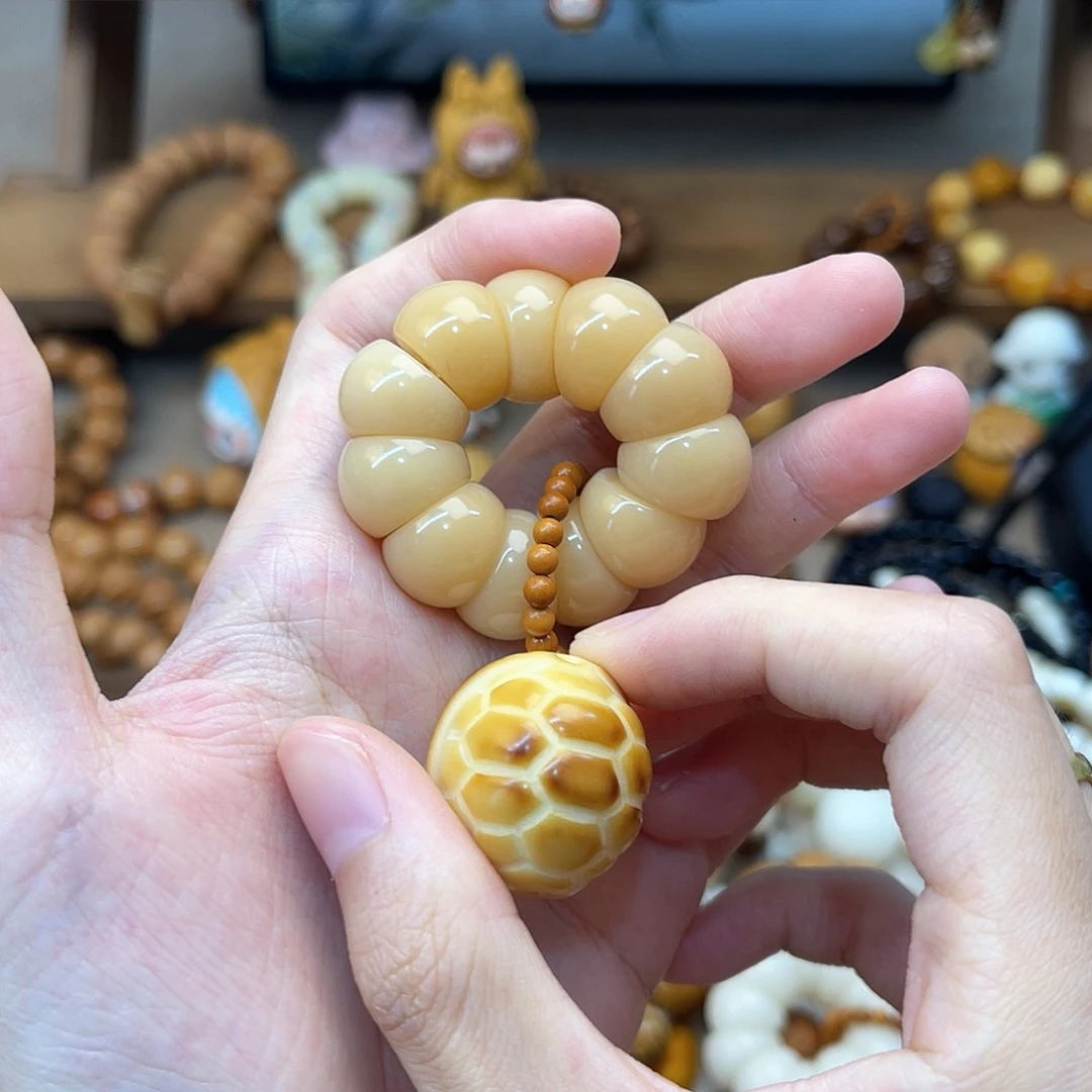 菩提根/象牙果手串?*宝手捻富甲