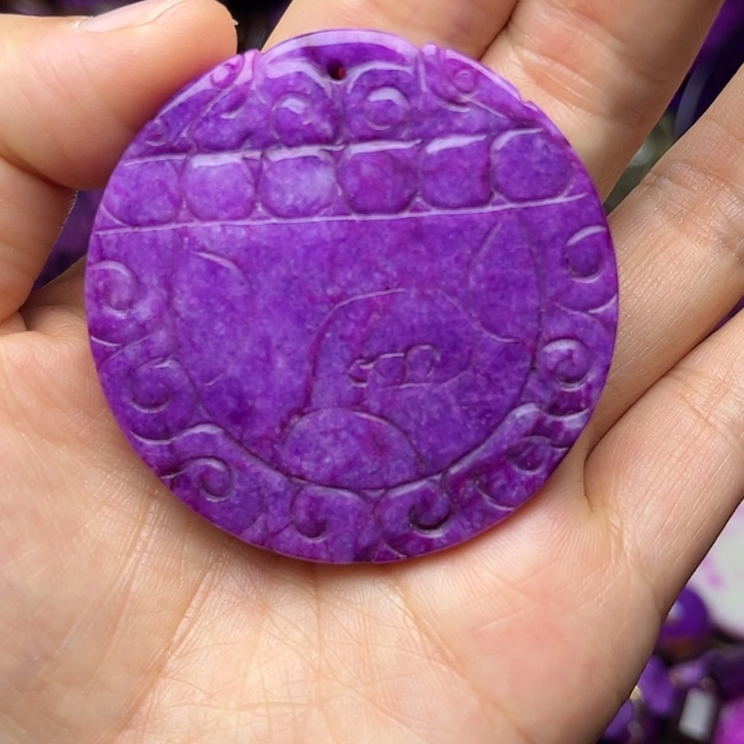 【闪购商品】羽毛非金属南非老料紫舒46