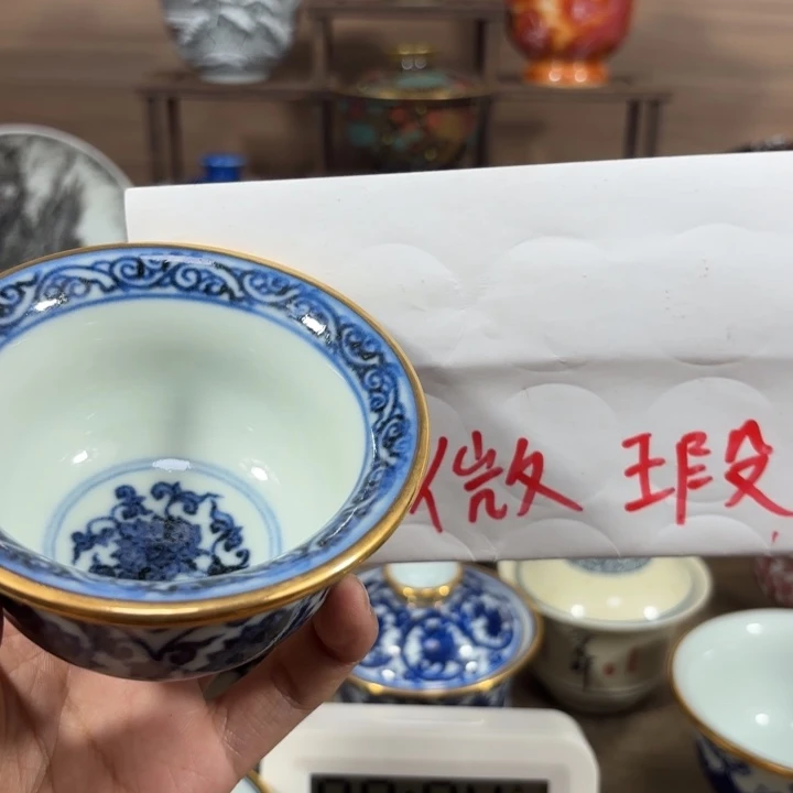 梦***泽景德镇手工手绘陶瓷