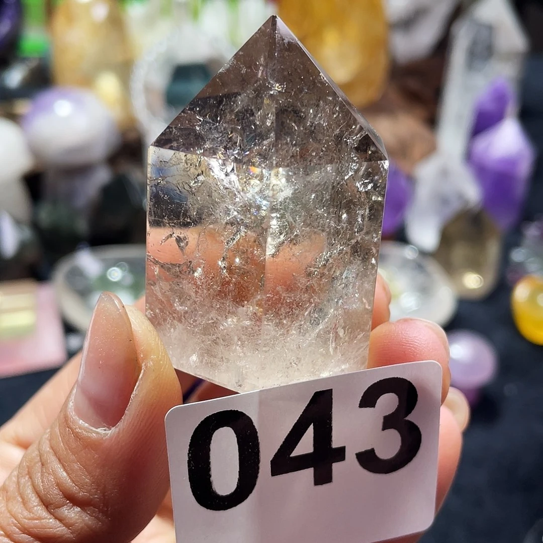 水晶未镶嵌珠宝半成品