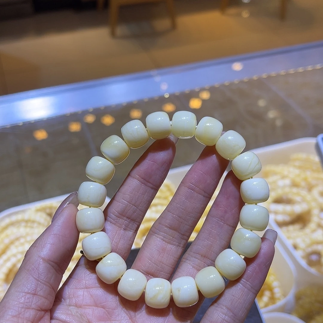 琥珀未镶嵌手链蜜蜡手串12