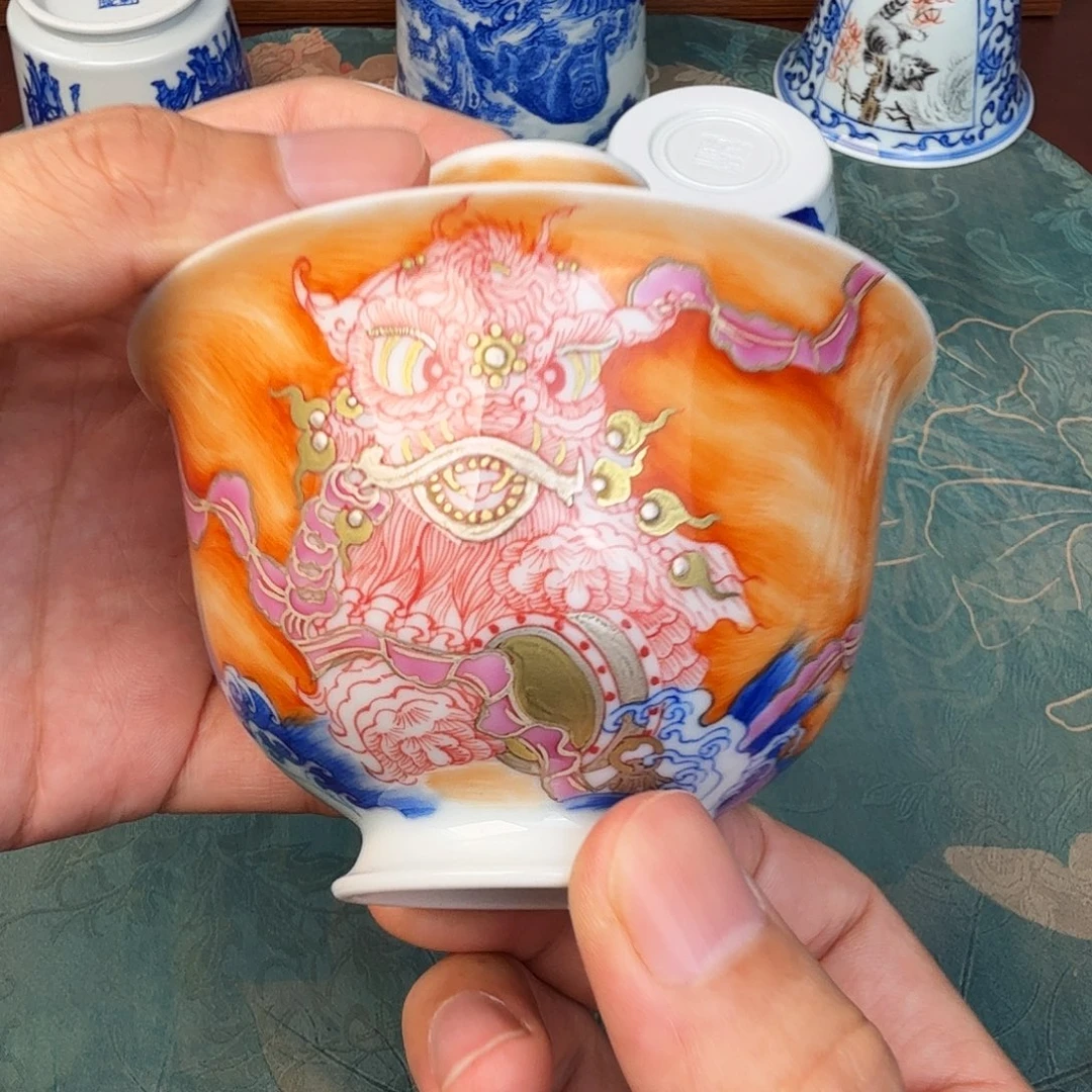 记***间现代景德镇全手工全手绘陶瓷