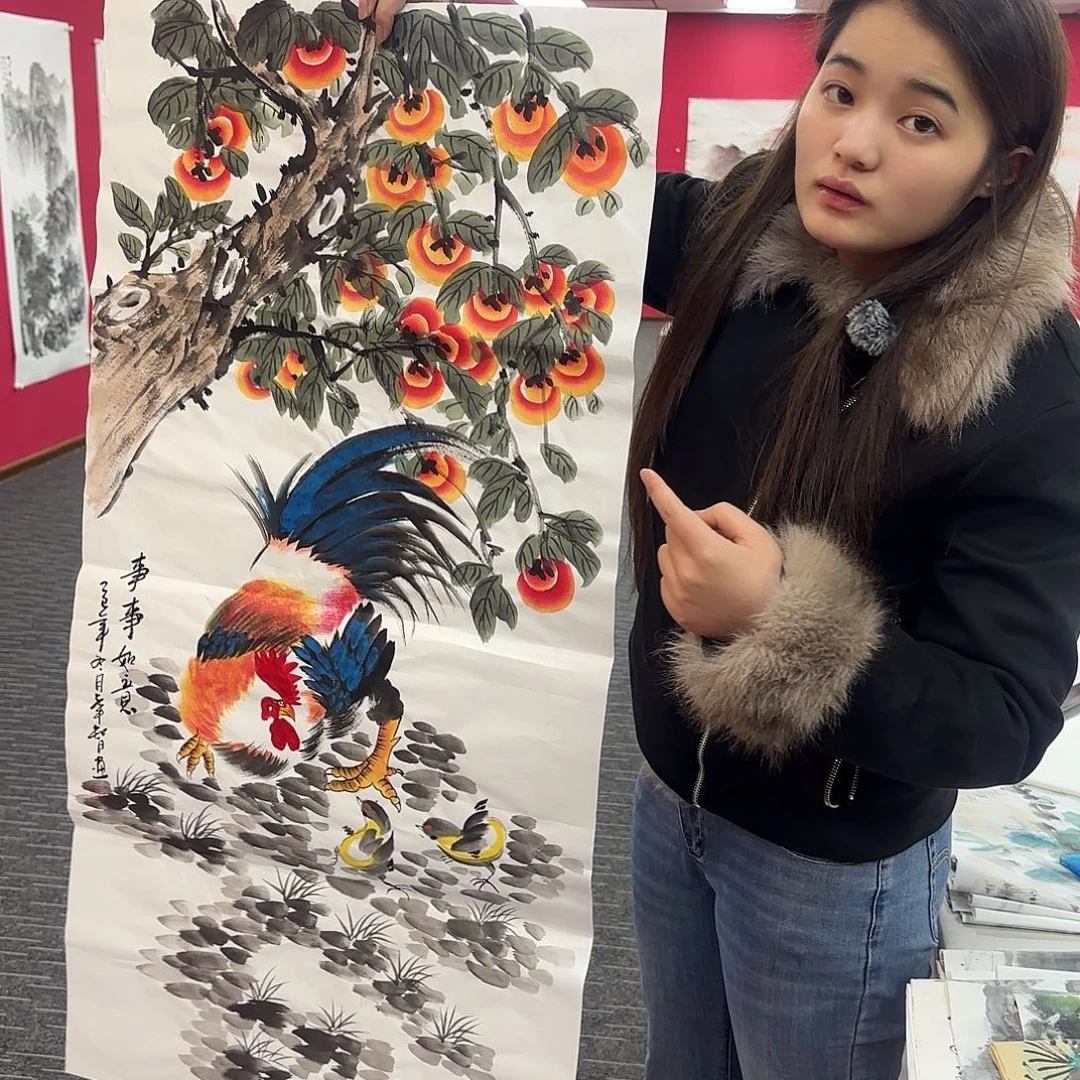 国画国画作品纯手绘