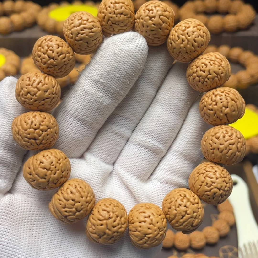 桃核手串南瓜手串