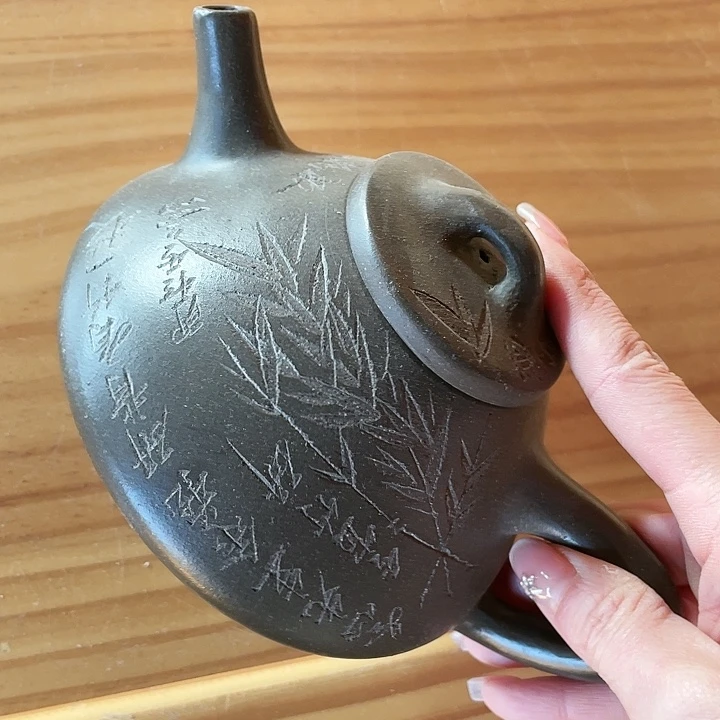 紫砂茶壶原矿手工