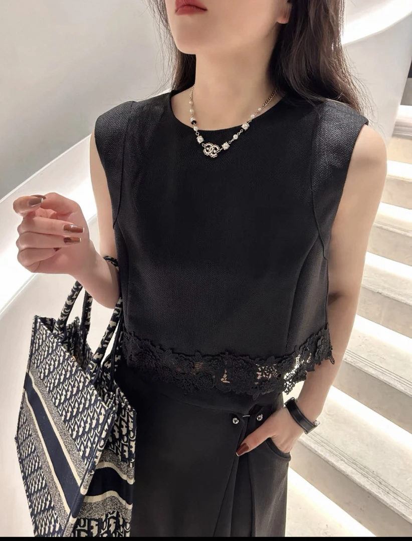 云澈服饰L2025-0015显瘦气质时尚夏季长款法式优雅宽松两件套