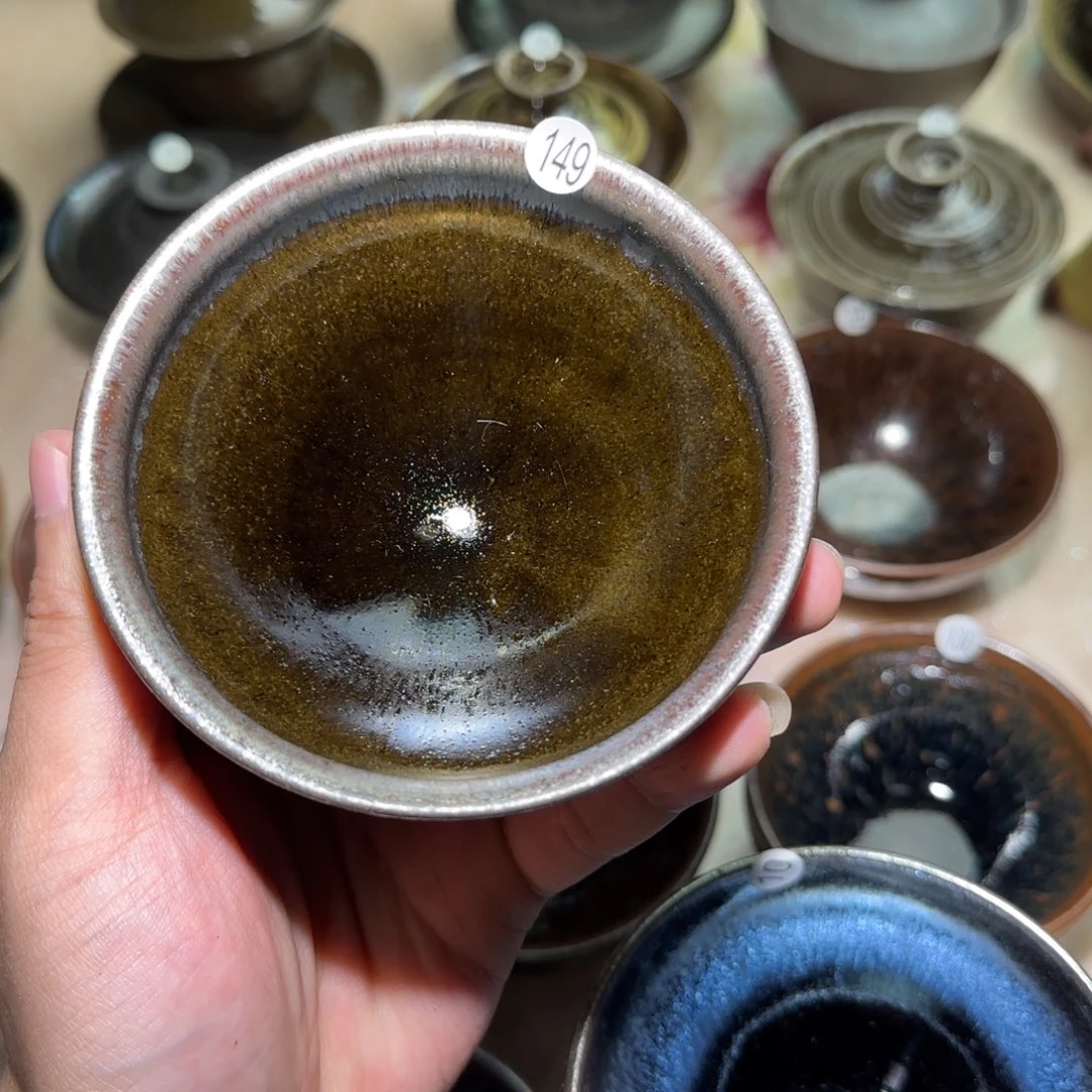 茶盏线*子精品柴烧自烧自卖149