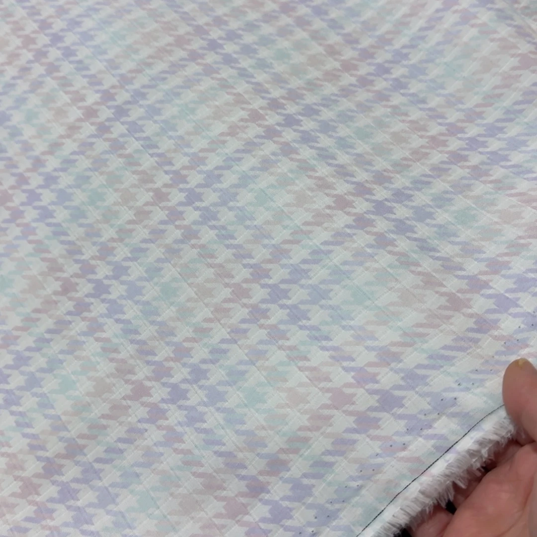 棉超舒服纯棉格纹双层纱1米价X1.67米宽E