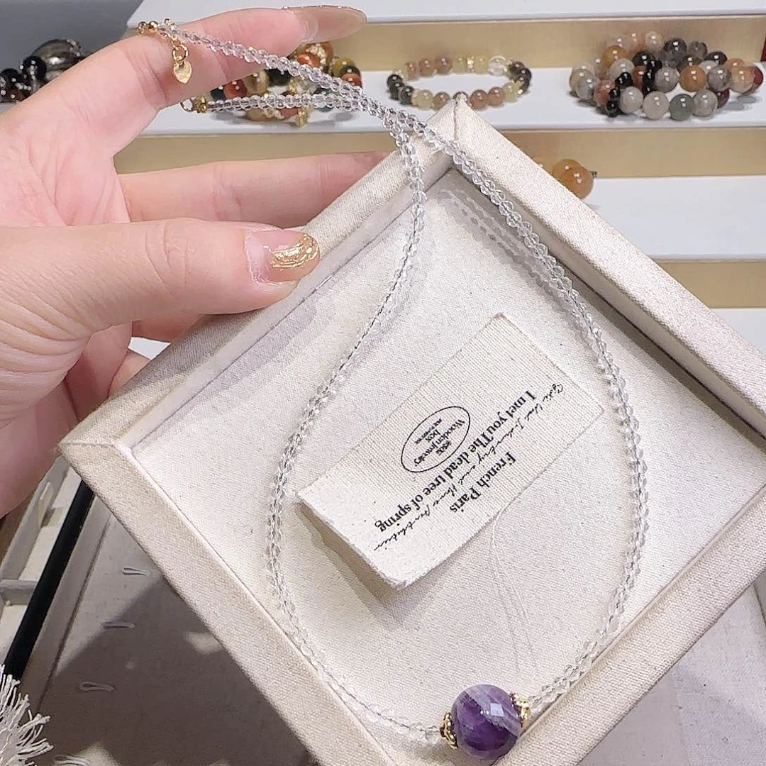 水晶手链未镶嵌八