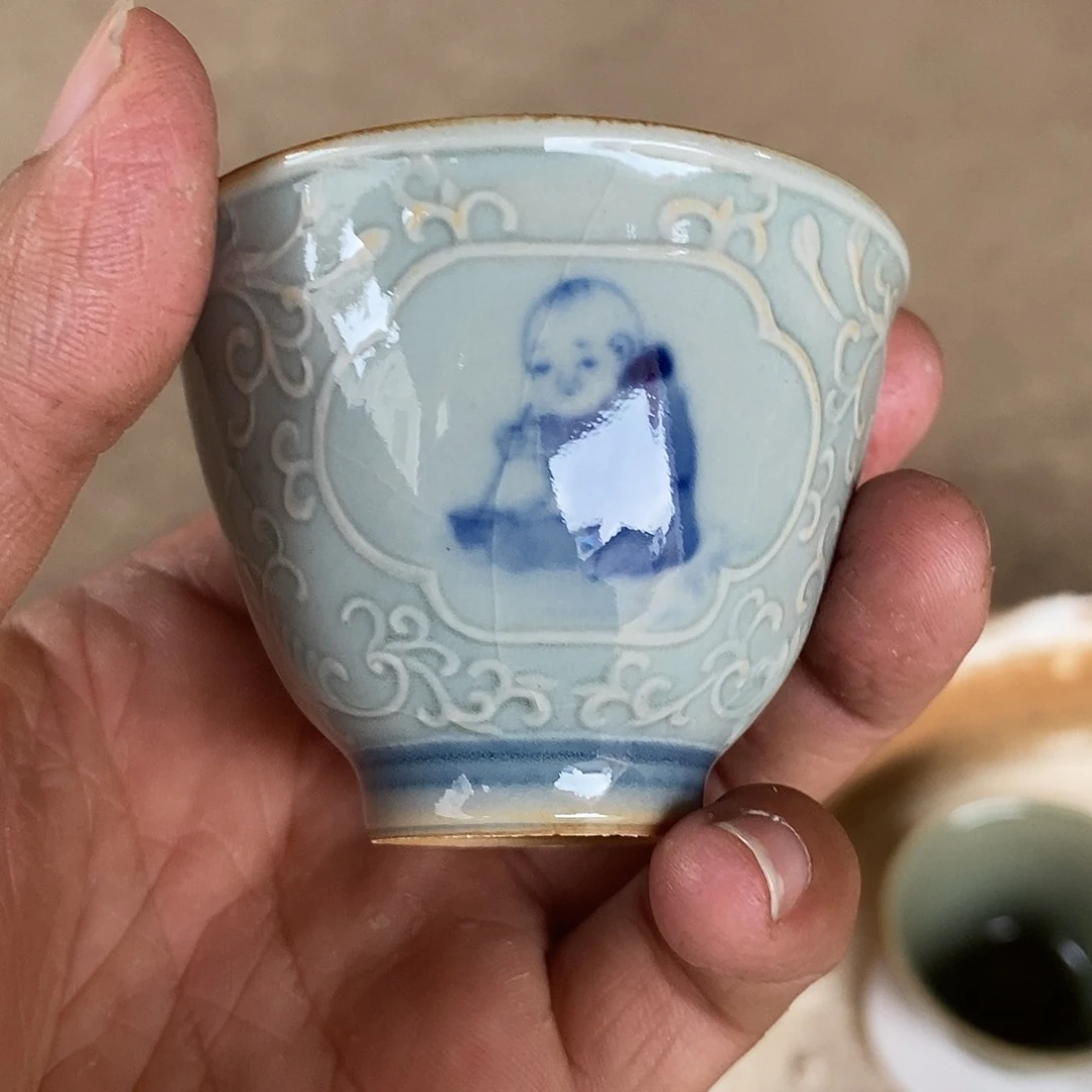 杯景德镇高温还原陶瓷
