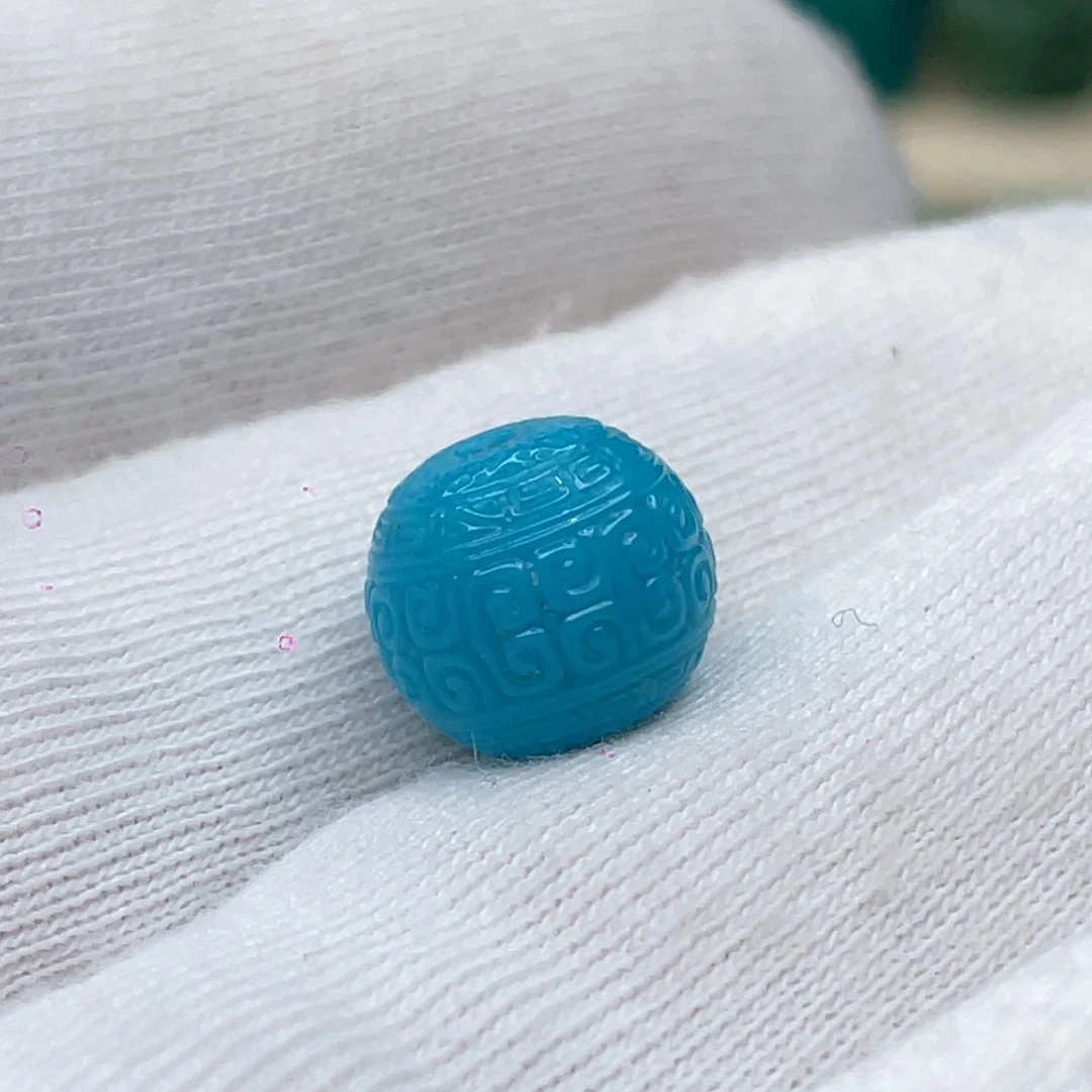 绿松石未镶嵌颈饰卡9.8-8.6