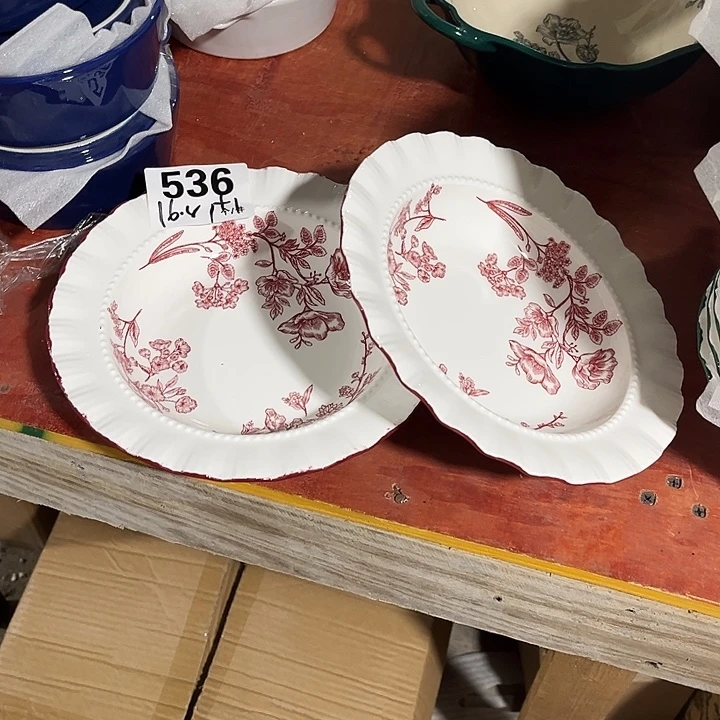 瓷微瑕外贸餐具536