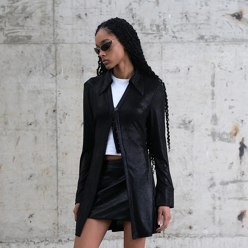 【瑞妮专属 小】AKTK 收腰针织衬衫 6D3B0308H145