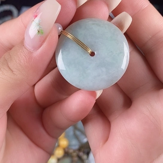 翡翠未镶嵌颈饰天然翡翠
