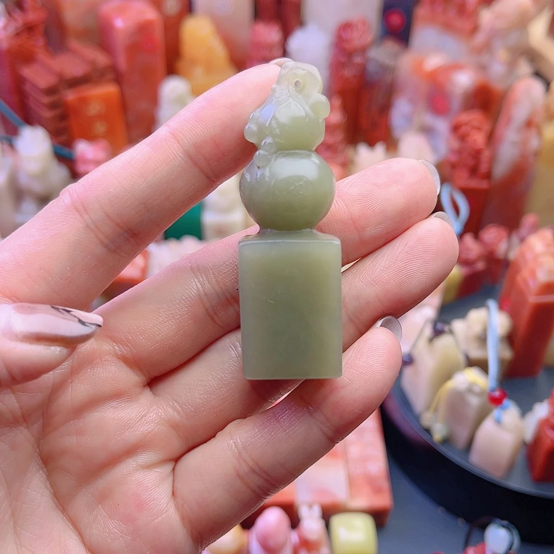 【闪购商品】一方2厘米葫芦名章包刻
