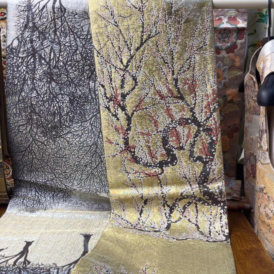 织绣双面全通丸带