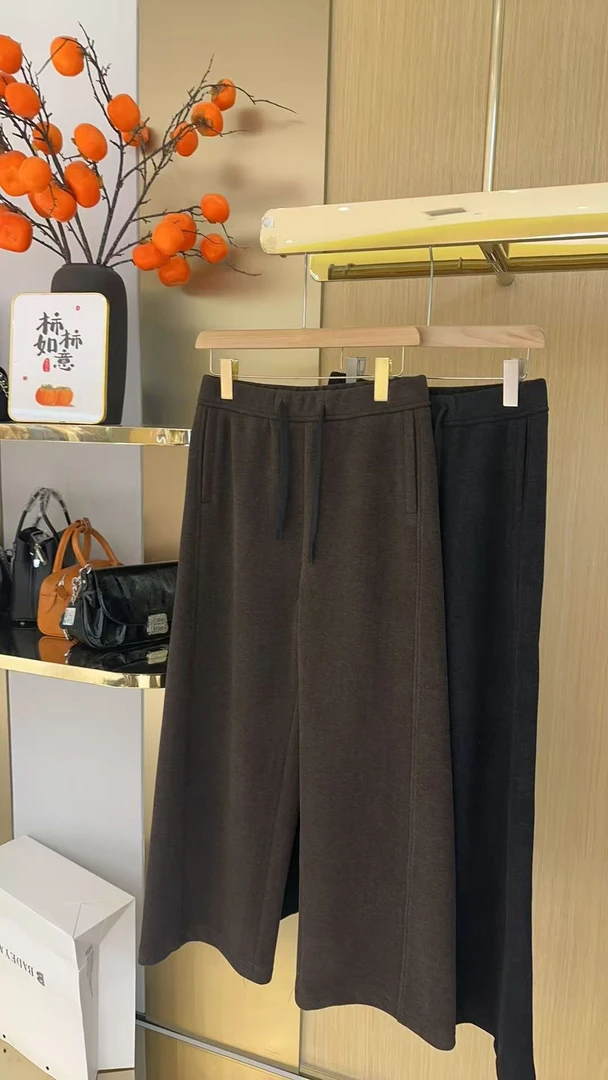 高端时尚气质百搭拖地裤125