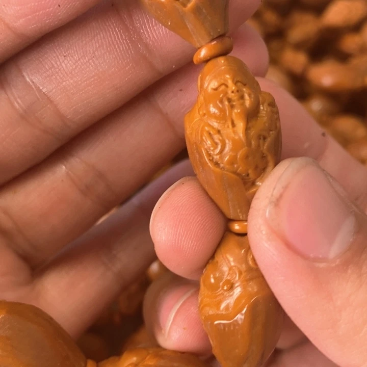 橄榄核手串/手链橄榄包衣财神