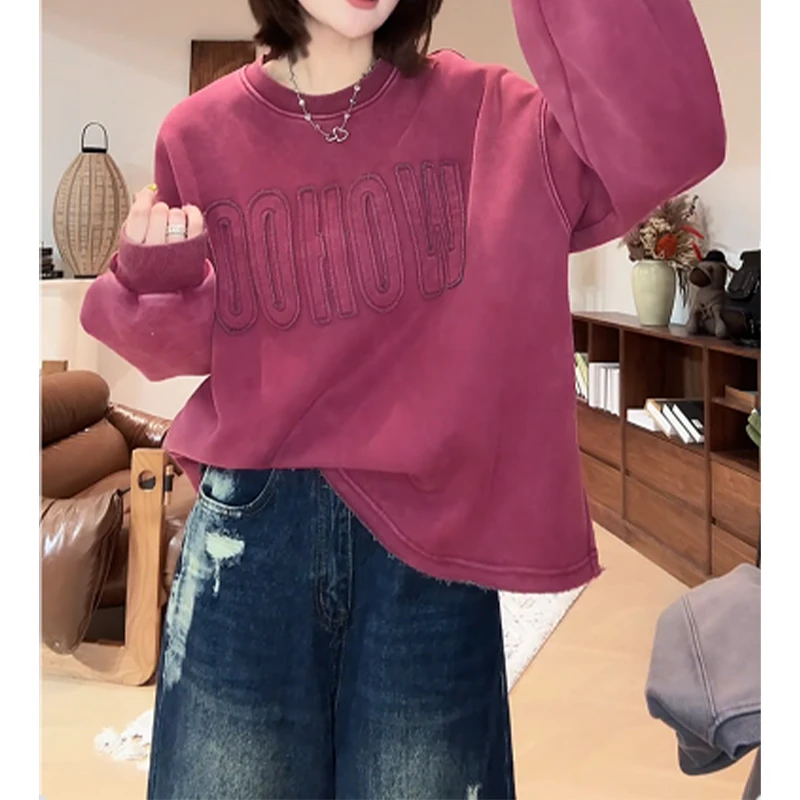 ZUOXIAOQI洗水炒色立体卫衣13（衣长66/胸围140）