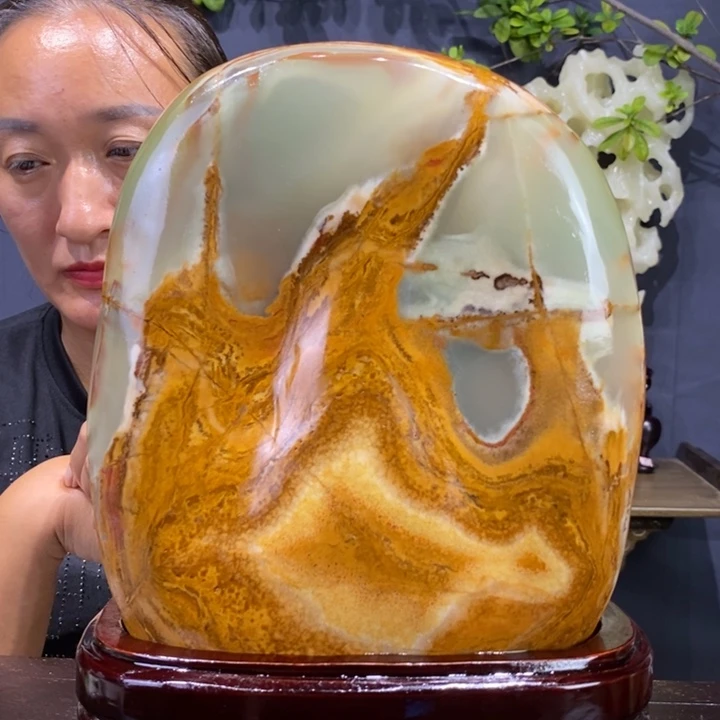 石材精品古青石摆件