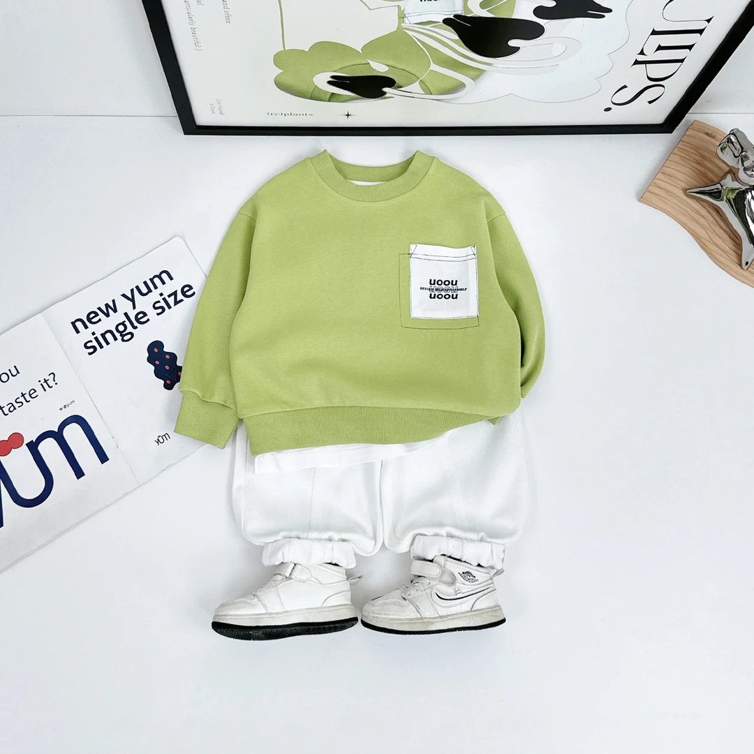 儿童卫衣长袖2025新款春装男童春秋上衣潮 WG28108 悠悠童话童装