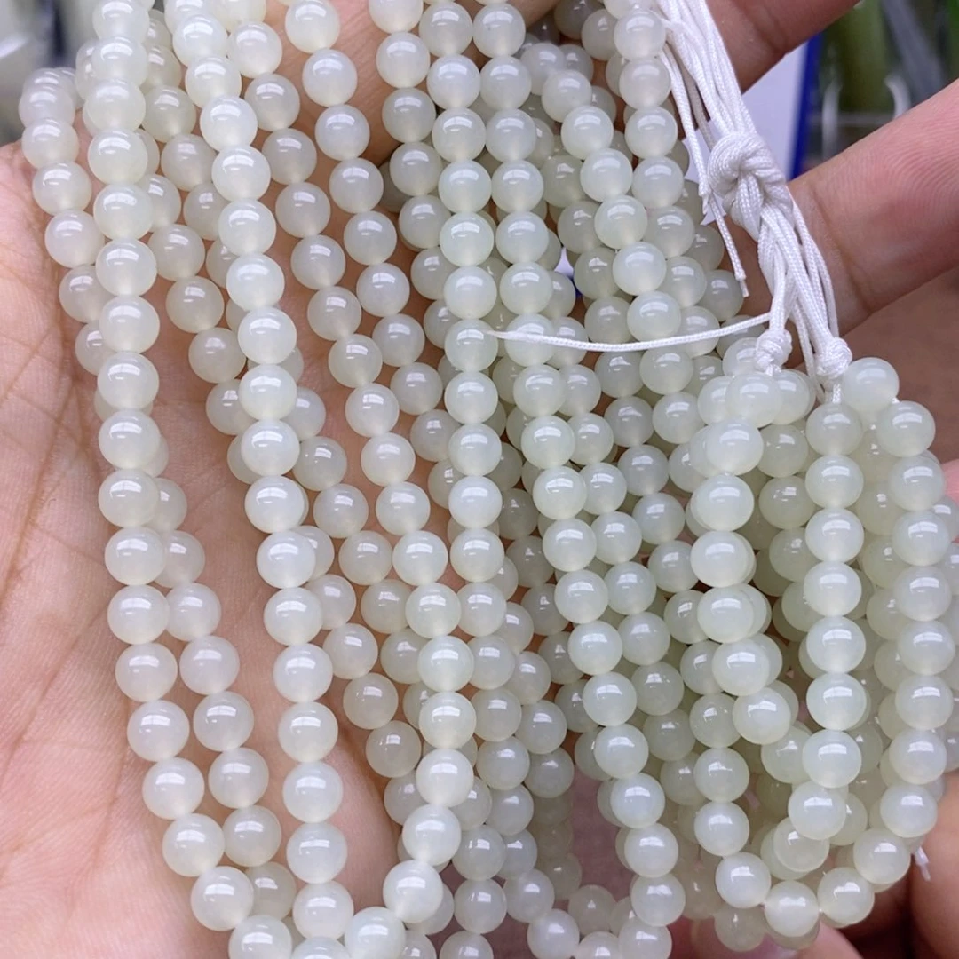 和田玉未镶嵌项链5