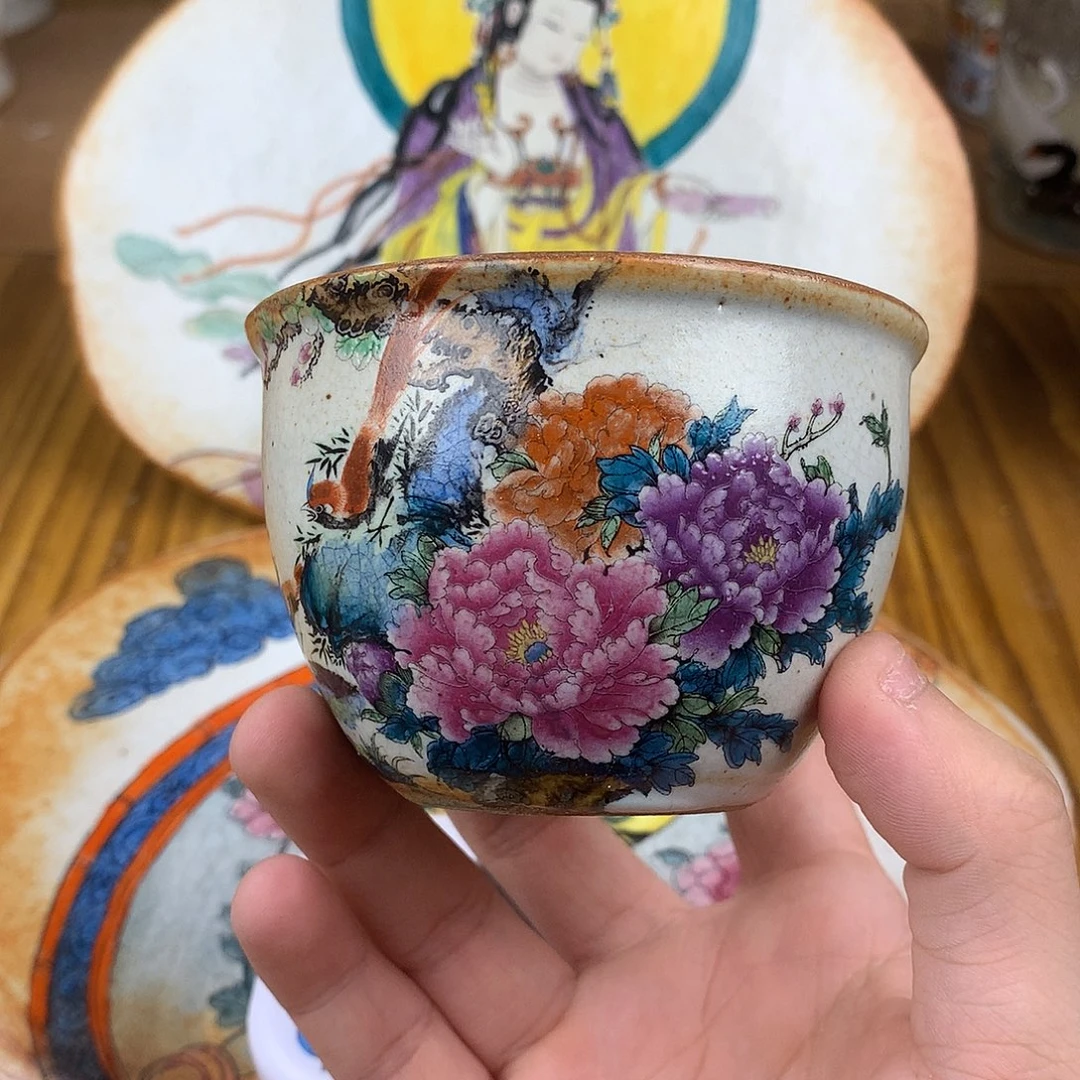 玖***藏杯景德镇陶瓷手作